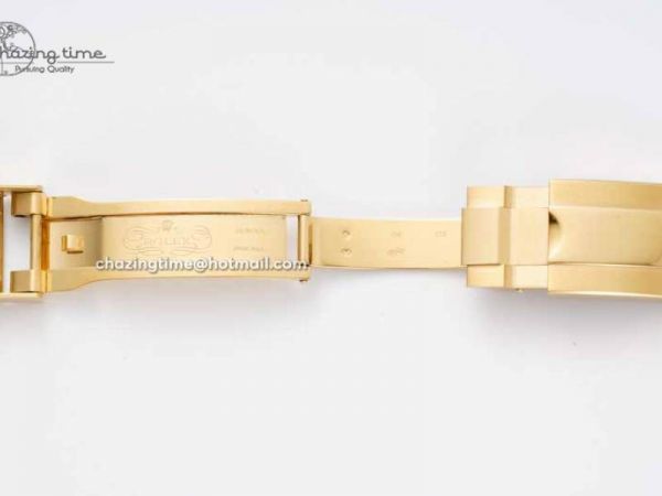 GMT Master II 116718 LN 904L SS APF 1:1 Best Edition Black Dial on YG Bracelet VR3186 CHS