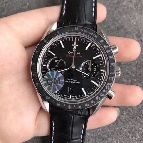 Replica Omega Speedmaster Moonwatch Co-Axial Chronograph 44.25MM 311.33.44.51.01.001 OM V2 Stainless Steel Black Dial Swiss 9300